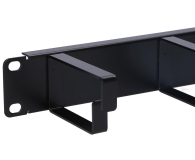 ExtraLink Organizer kabli 19" 1U (czarny) - 493062 - zdjęcie 4